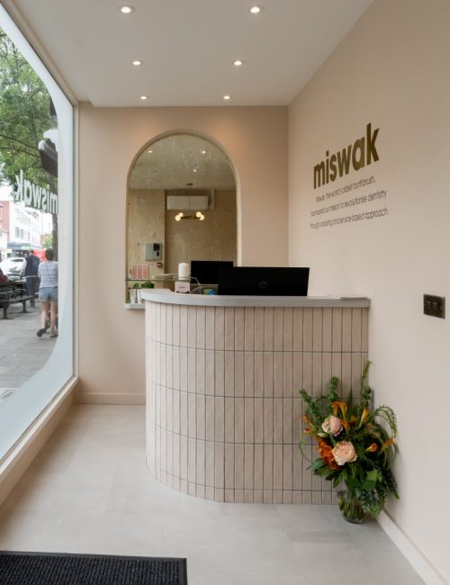 Apollo Interiors - Miswak Dental and Facial Aesthetics, Richmond  18th July 2023
(Photo by Richard Washbrooke Photography)